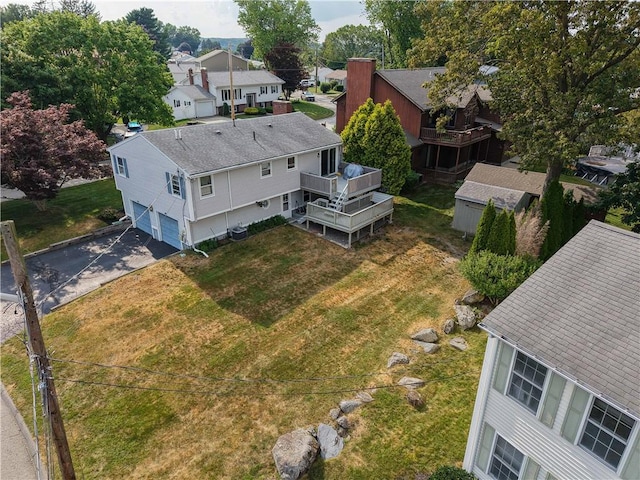 184 Vallette St, Cranston, RI 02920 - aerial perspective of suburban area
