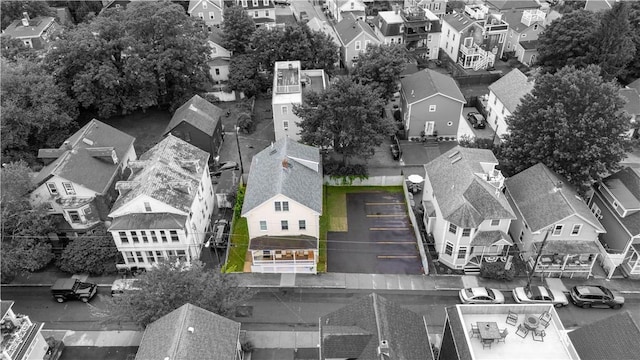 13 Dean Ave, Newport, RI 02840 - aerial perspective of suburban area