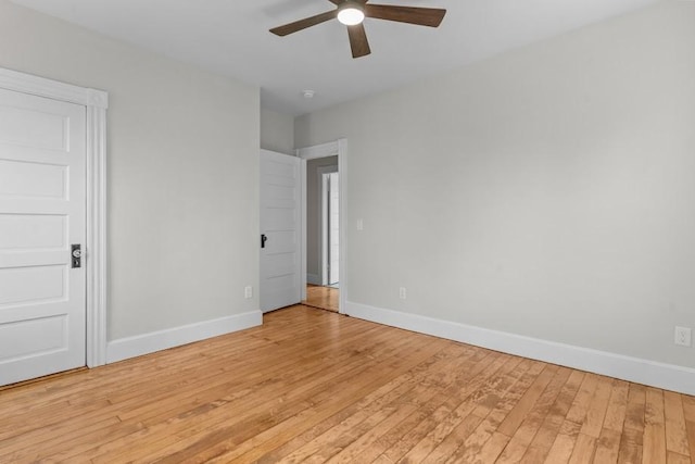 11 Taft St, Coventry, RI 02816 - unfurnished bedroom featuring light wood finished floors and ceiling fan