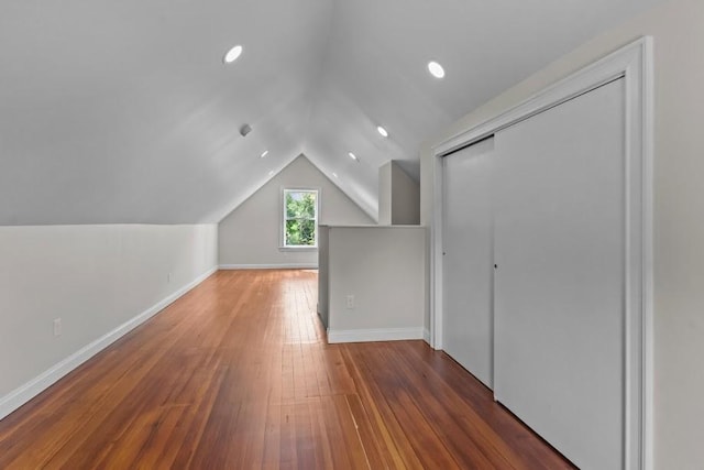 11 Taft St, Coventry, RI 02816 - bonus room featuring lofted ceiling and wood finished floors