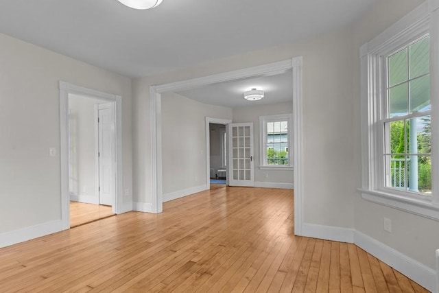11 Taft St, Coventry, RI 02816 - empty room featuring baseboards and light wood finished floors