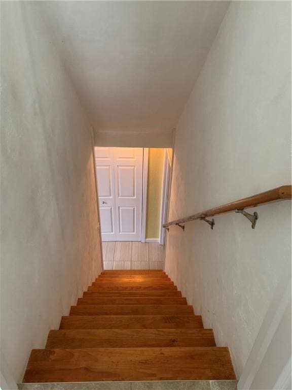 50 Paliotta Pkwy, Cranston, RI 02921 - staircase with tile patterned floors