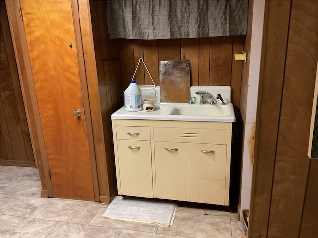 19 Leawood Dr, Cranston, RI 02920 - detailed view of a sink and wood walls
