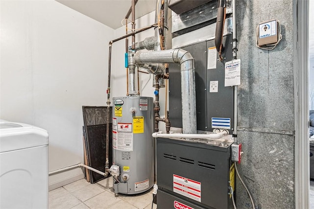 9 Ivy Hollow Ct, Cranston, RI 02921 - utilities with washer / clothes dryer, gas water heater, and heating unit