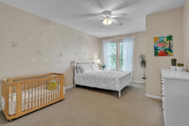 1000 Providence Pl Unit 201, Providence, RI 02903 - carpeted bedroom with baseboards and ceiling fan
