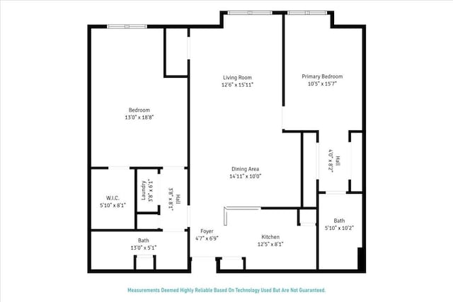 1000 Providence Pl Unit 201, Providence, RI 02903 - view of home floor plan