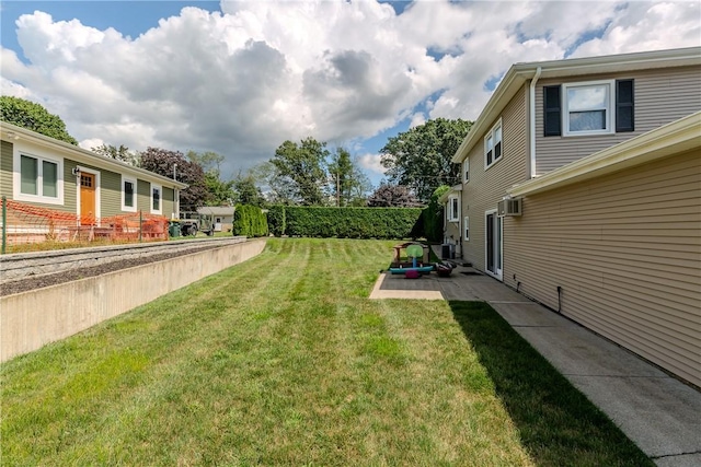 8 Sturbridge Ave, Smithfield, RI 02828 - view of grassy yard featuring a patio