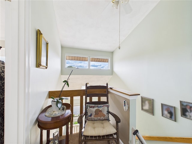 200 Cannon St Unit 130, Cranston, RI 02920 - living area with ceiling fan and baseboards