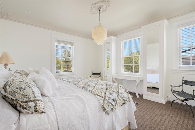 157 Waterman St Unit 2-5, Providence, RI 02906 - bedroom with carpet floors and ornamental molding