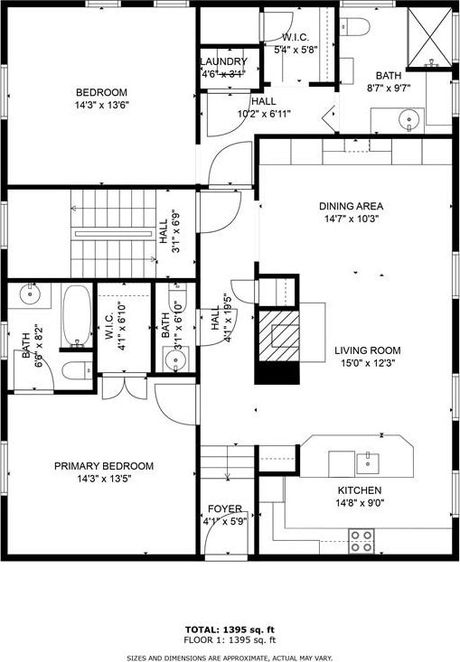 157 Waterman St Unit 2-5, Providence, RI 02906 - view of home floor plan