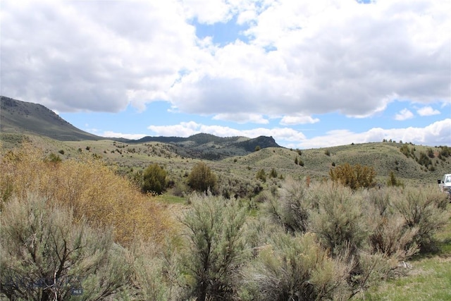 view of mountain view