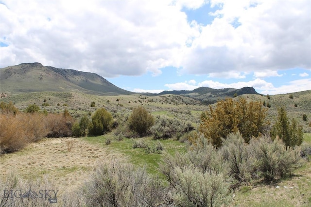 view of mountain feature