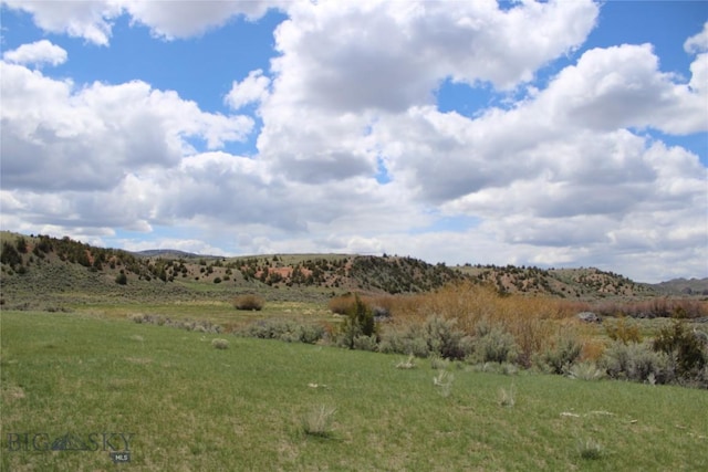 view of mountain feature