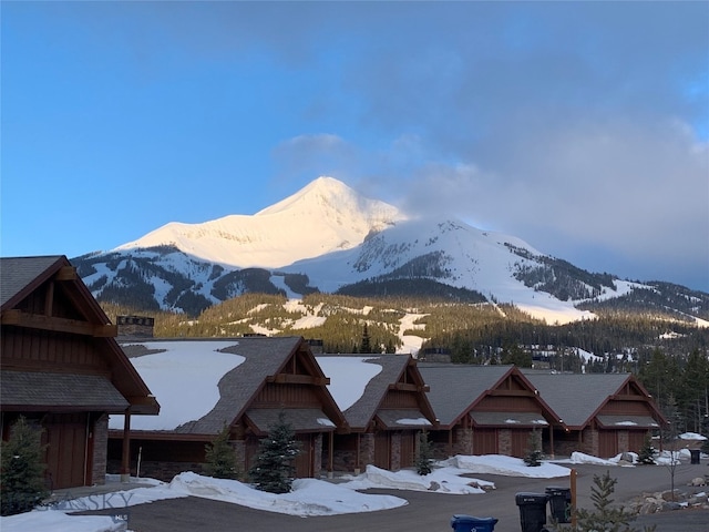 view of mountain feature