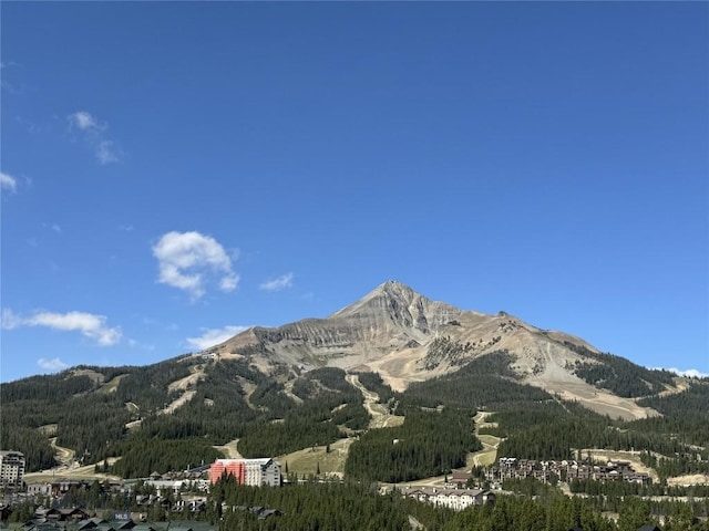 view of mountain feature