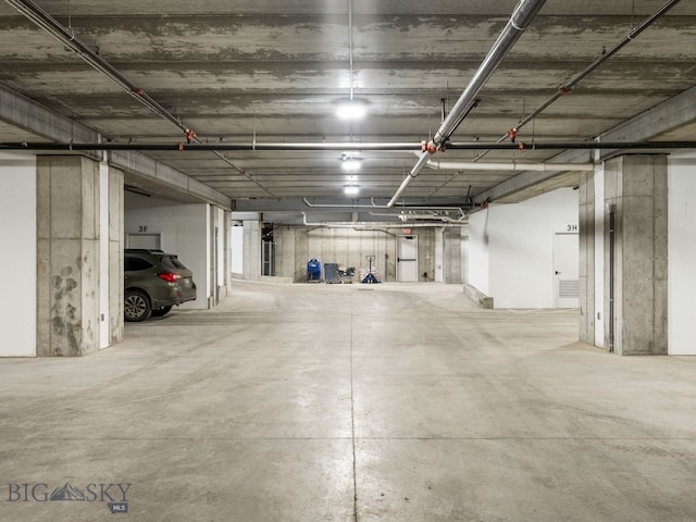 211 Town Center Ave Unit 2D, Big Sky, MT 59716 - view of parking deck