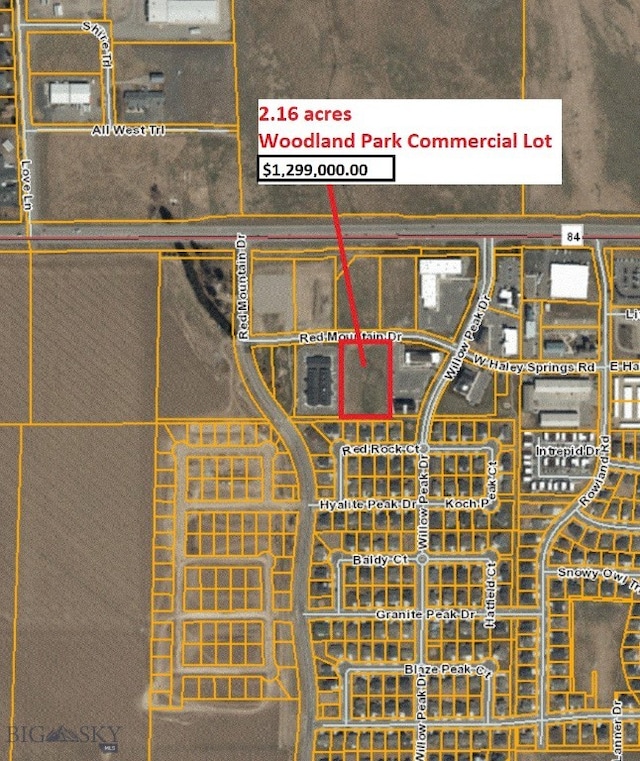 TBD W Haley Spgs, Bozeman MT, 59715 land for sale