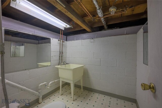 413 E 4th St, Anaconda, MT 59711 - view of basement