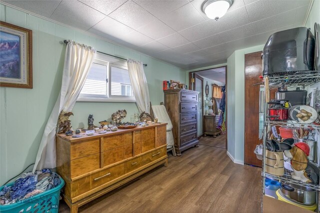 413 E 4th St, Anaconda, MT 59711 - bedroom with dark wood-type flooring