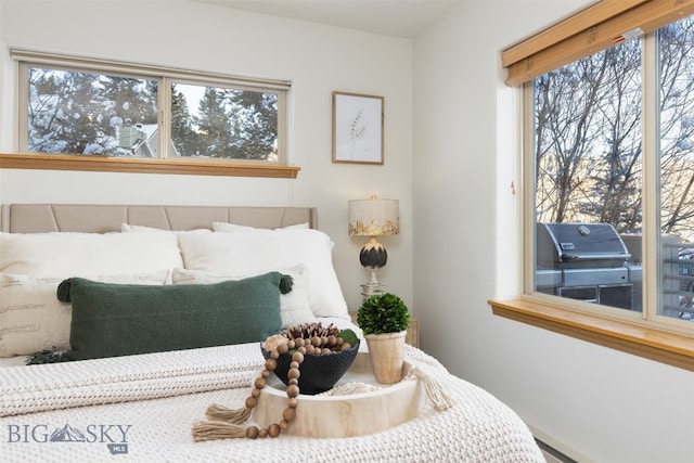 bedroom featuring baseboard heating