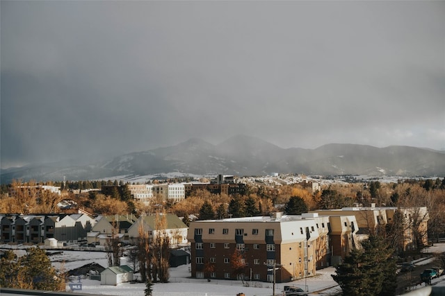 view of mountain view