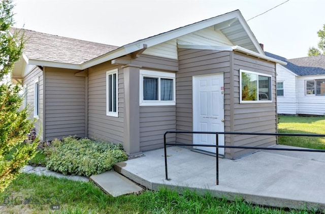 49 Two Dot Hwy, Harlowton, MT 59085 - back of house featuring roof with shingles