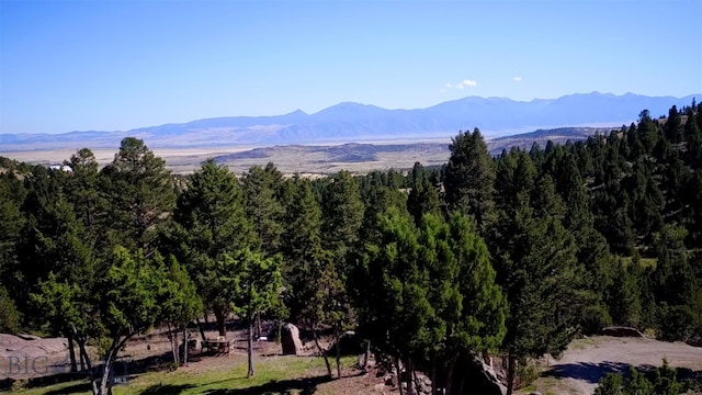 view of property view of mountains