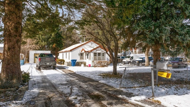 view of front of house