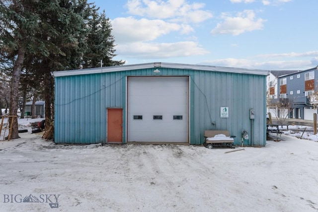 907 N 17th Ave, Bozeman, MT 59715 - view of snow covered structure