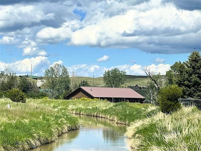 property view of water