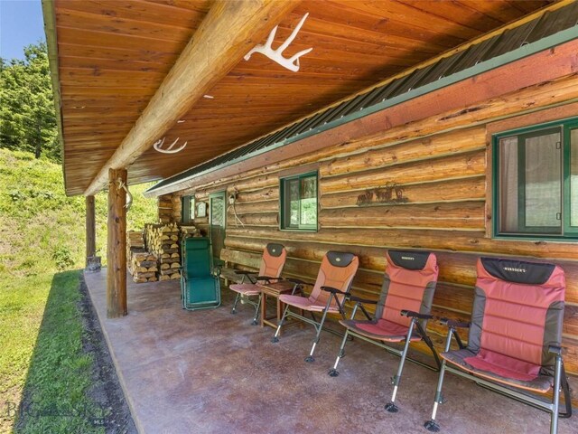 72 Sky Band Trl, Livingston, MT 59047 - view of patio / terrace