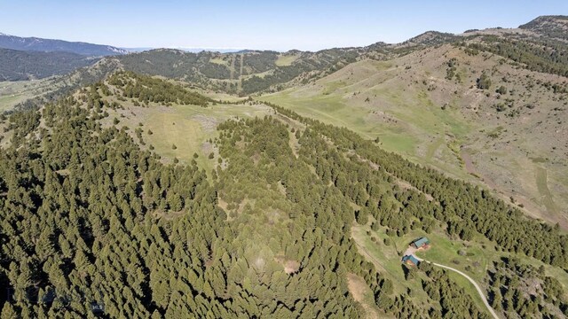 72 Sky Band Trl, Livingston, MT 59047 - aerial view of property's location featuring a mountainous background