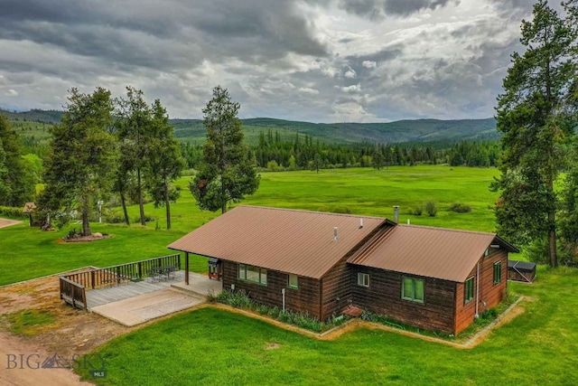 view of birds eye view of property