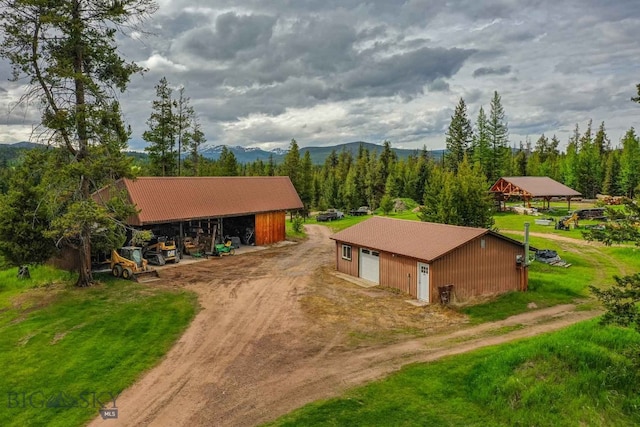 view of drone / aerial view