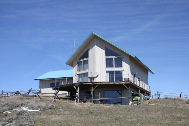 view of rear view of house