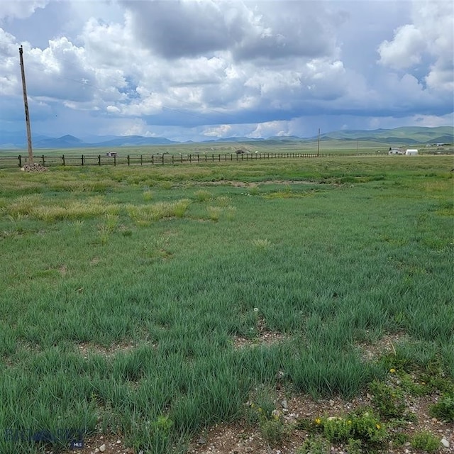 view of nature with a rural view