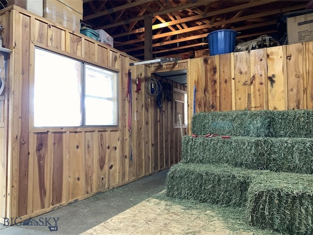 view of stable