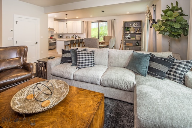 view of living room