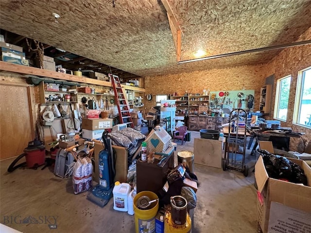 view of storage