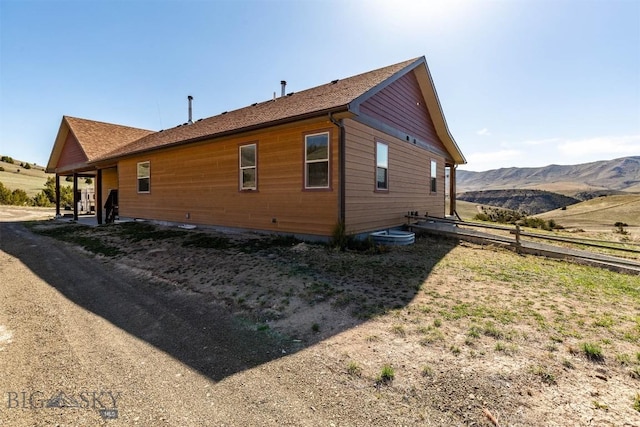 820 Miller Canyon Rd, Three Forks, MT 59752 - view of property exterior with a mountain view