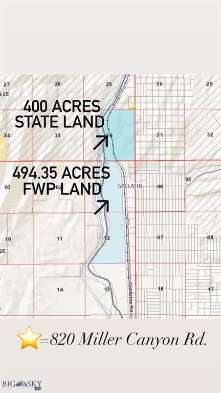 820 Miller Canyon Rd, Three Forks, MT 59752 - map / location