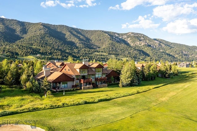 property view of mountains