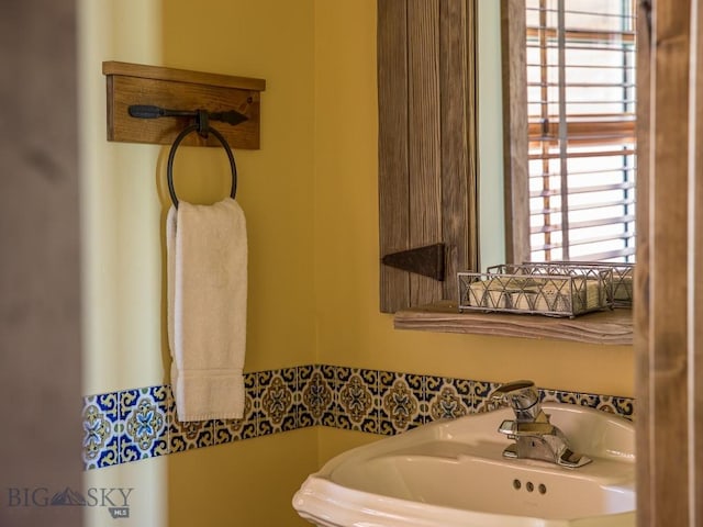 bathroom with sink