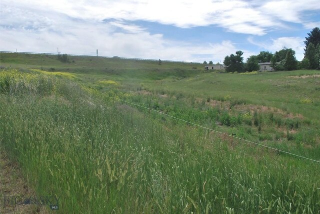 view of landscape with a rural view