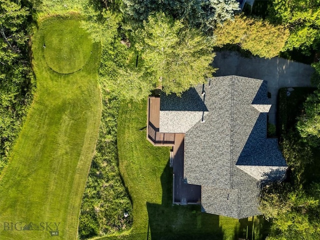 3127 Augusta Dr, Bozeman, MT 59715 - view from above of property