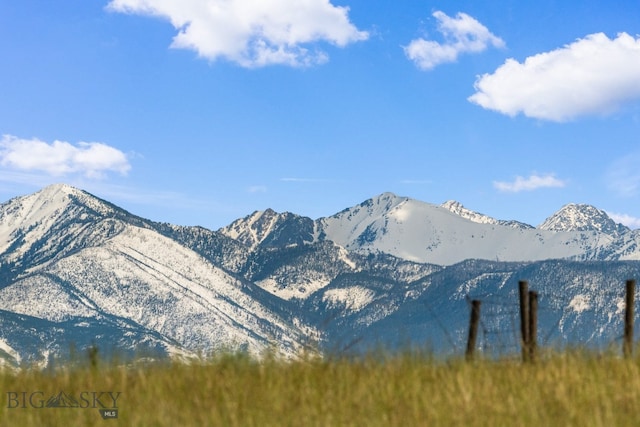 view of mountain feature