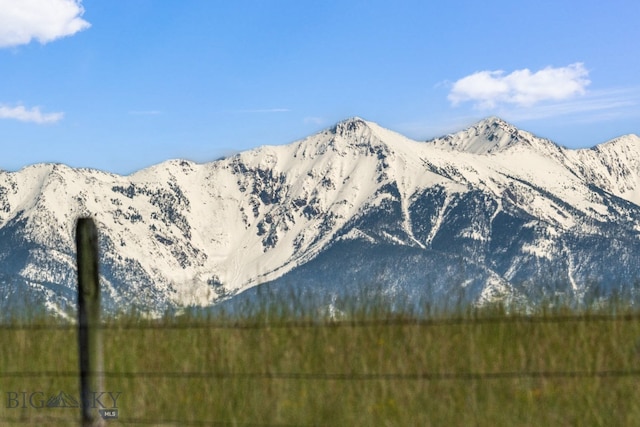 view of mountain feature