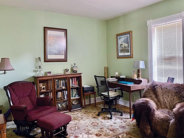 113 E Poppleton, Sheridan, MT 59749 - office space featuring baseboards and wood finished floors