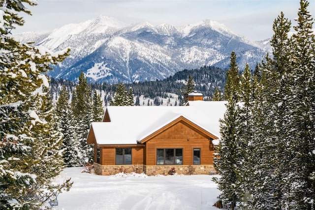 220 Watershed Rd, Big Sky, MT 59716 - view of mountain backdrop