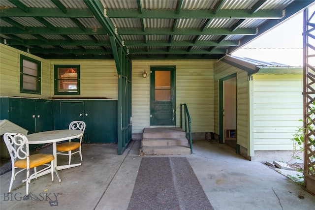 view of patio